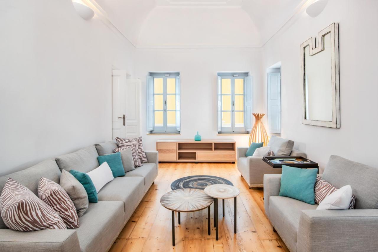 Vila Indigo Luxury Mansion Karterados  Exteriér fotografie